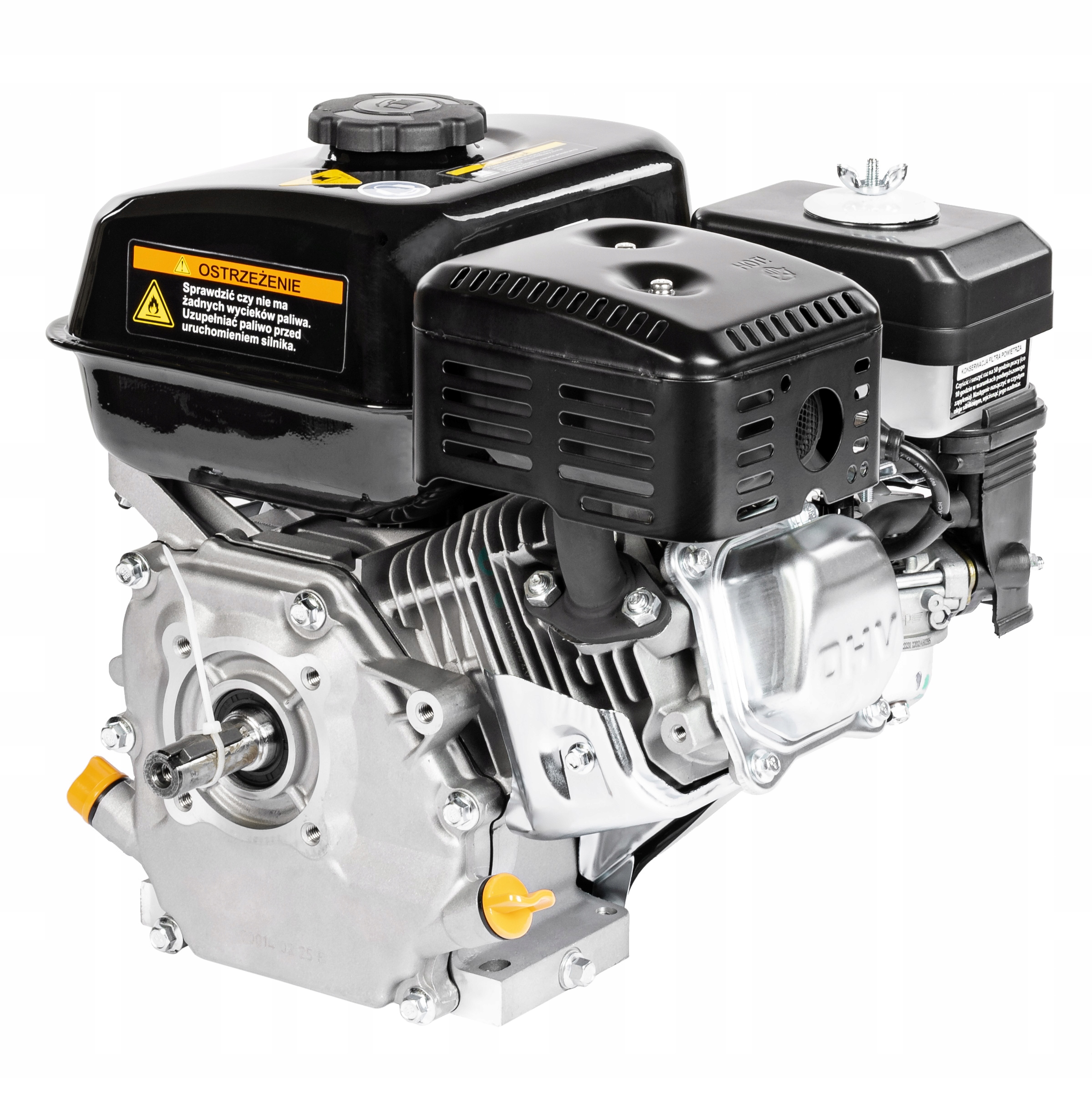 Silnik Loncin G200F-A-M Zageszczarka 19 mm BENZYNOWY 6.5 KM WAŁ 19mm Waga 16 kg