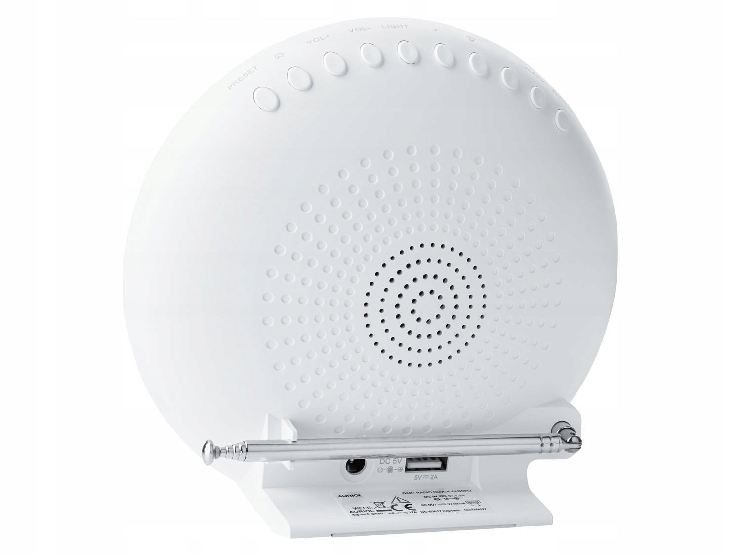 AURIOL | Light radiobudzik DAB+ Marka Auriol