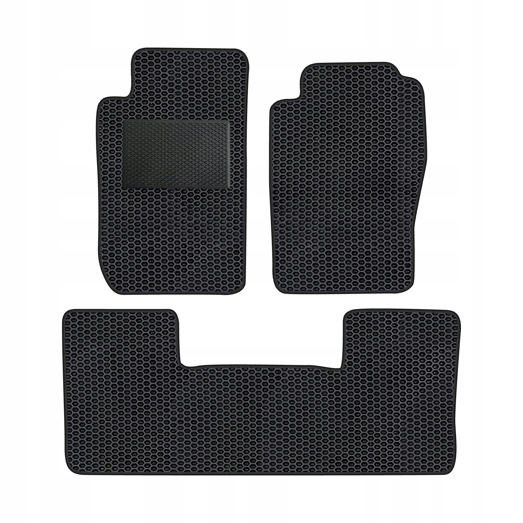 Gumové autokoberce Eva pro Nissan Patrol Y61 Lift 2004-2009 3-dveřové