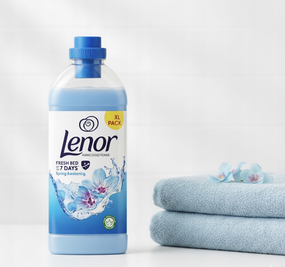 Levně Lenor Spring Awakening tekutá aviváž 1,6 l (64 praní)