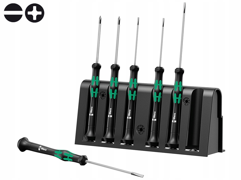WERA Zestaw Wkrętaków Elektronicznych 6-częściowy z Uchwytami — miniatura 9