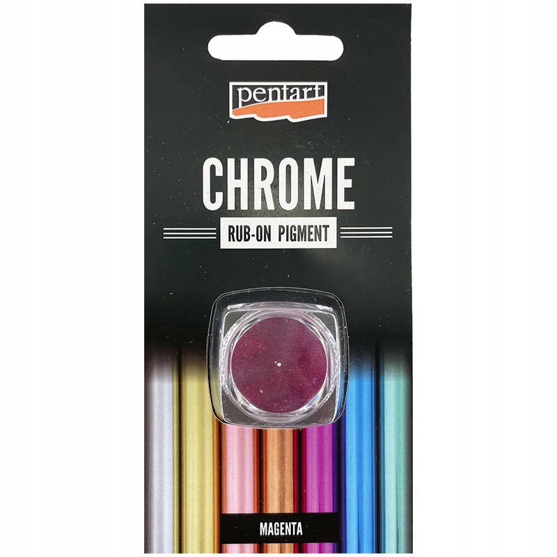 Rubon 0,5 g Pigment pro Chromový Efekt Pigment Kreativní chromový efekt magenta