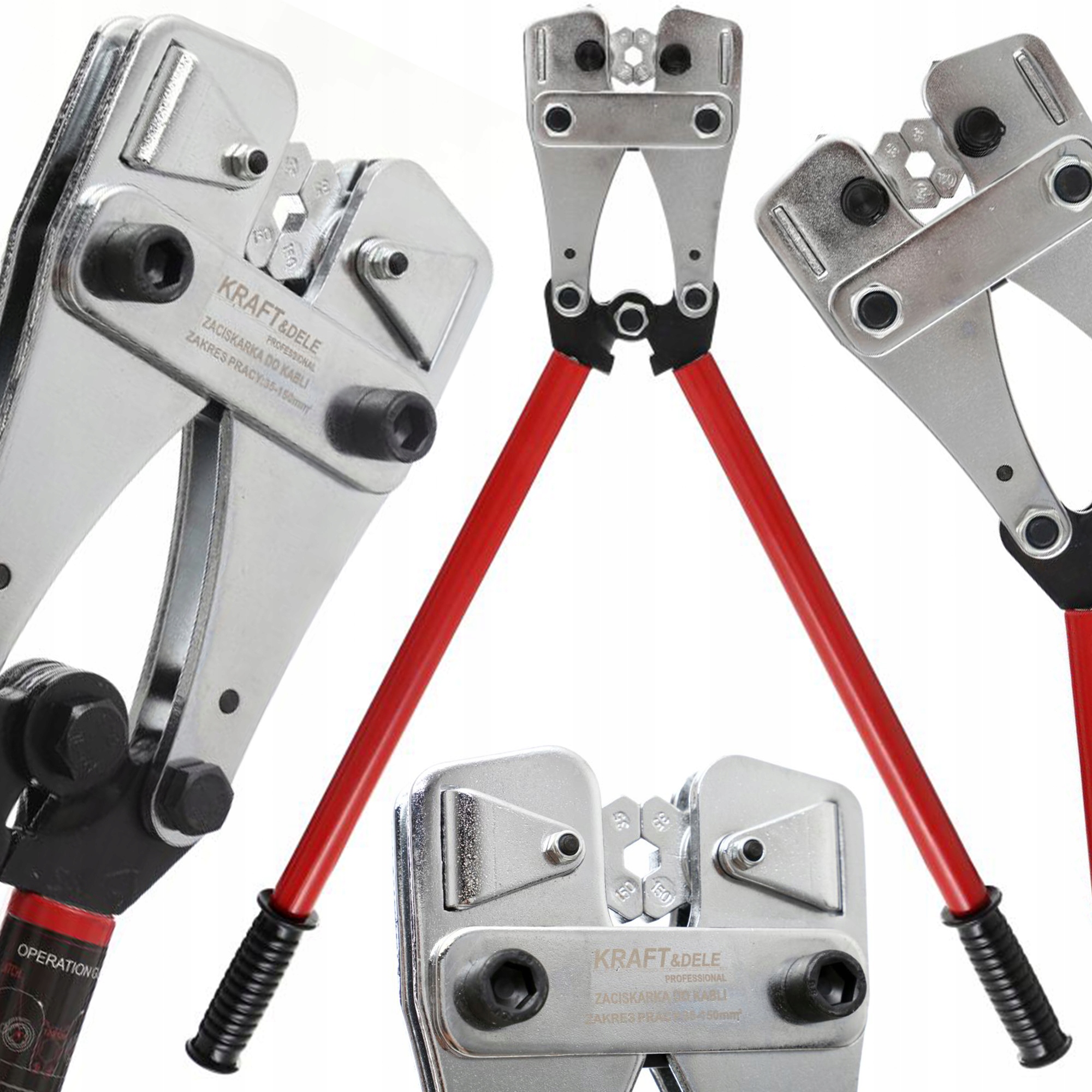 Обжимний верстат Kraft & Dele KD10339 35 мм2 - 150 мм2
