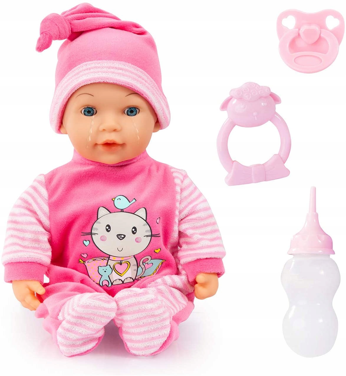 

Bayer Bobas Płaczący Łzami 38CM Baby Born dźwięk