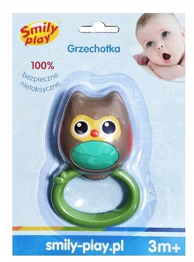 

Smily Play Grzechotka sensoryczna gryzak