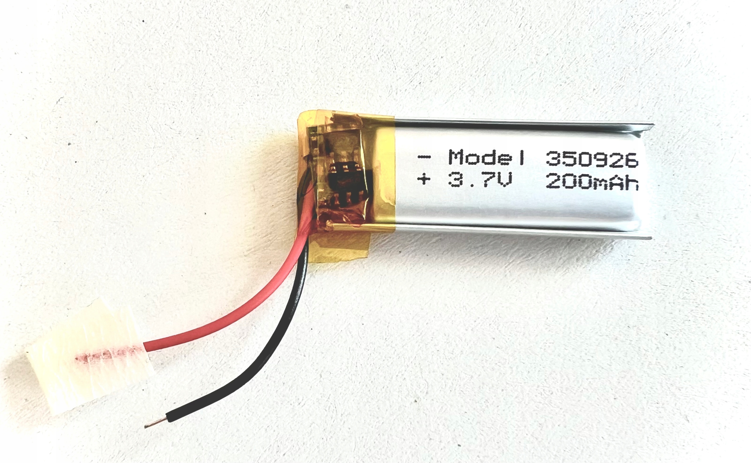 Bateria akumulatorowa 27mm x 9 mm x 3mm 200 mAh