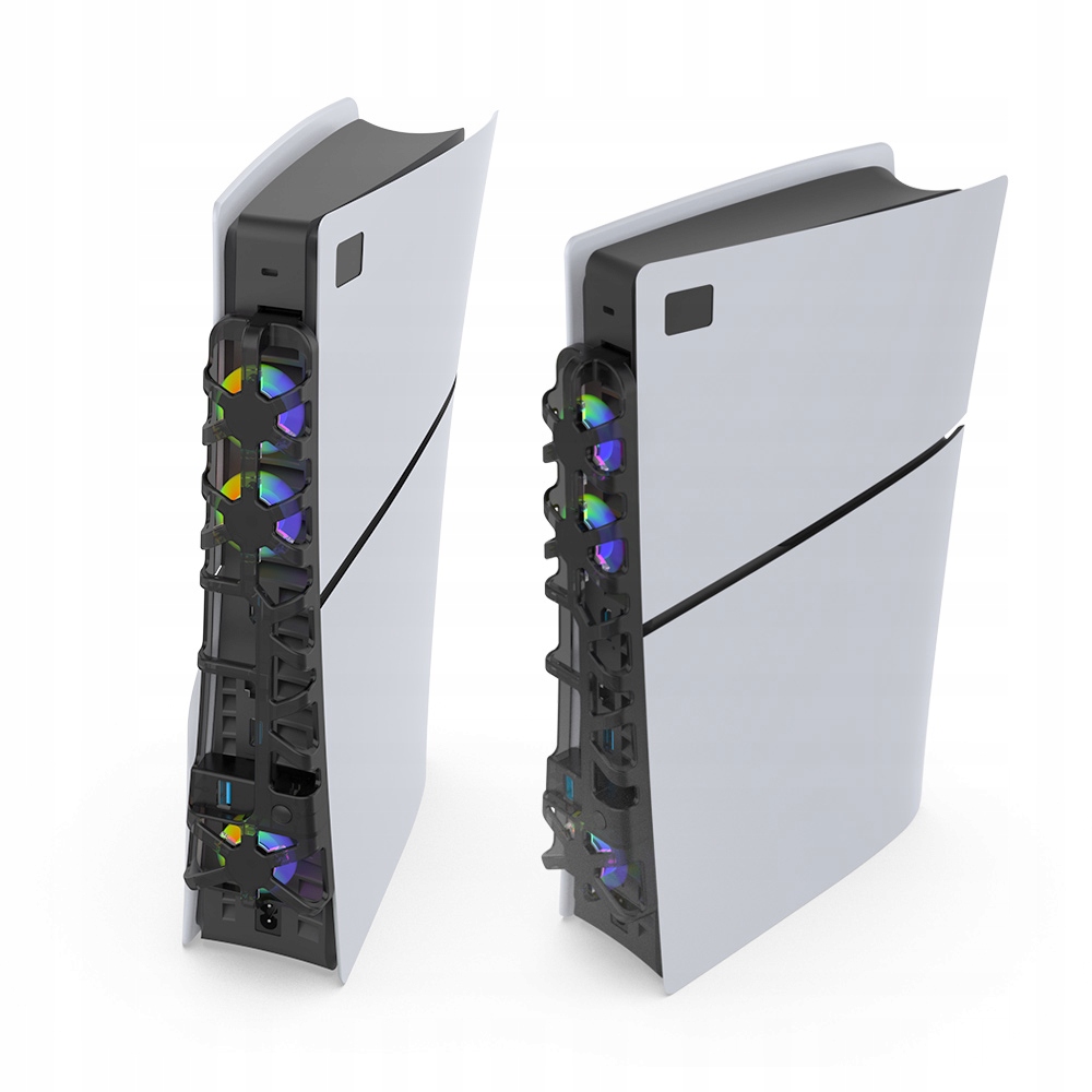 Wentylator chłodzący RGB do PlayStation 5 Slim PS5 Slim (D Chassis) Wiatrak