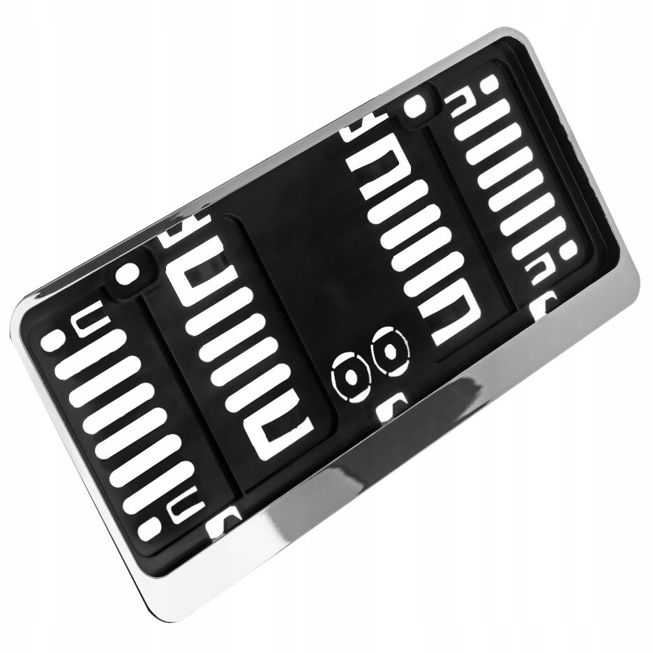 

Ramka pod Tablice małe 305x114 Usa Japonia Chrom