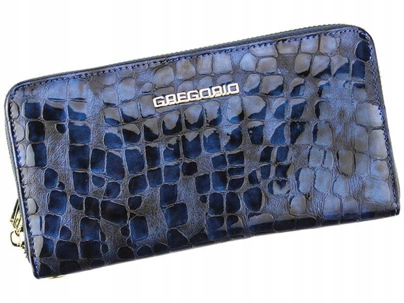 

Gregorio FS-119 niebieski portfel damski