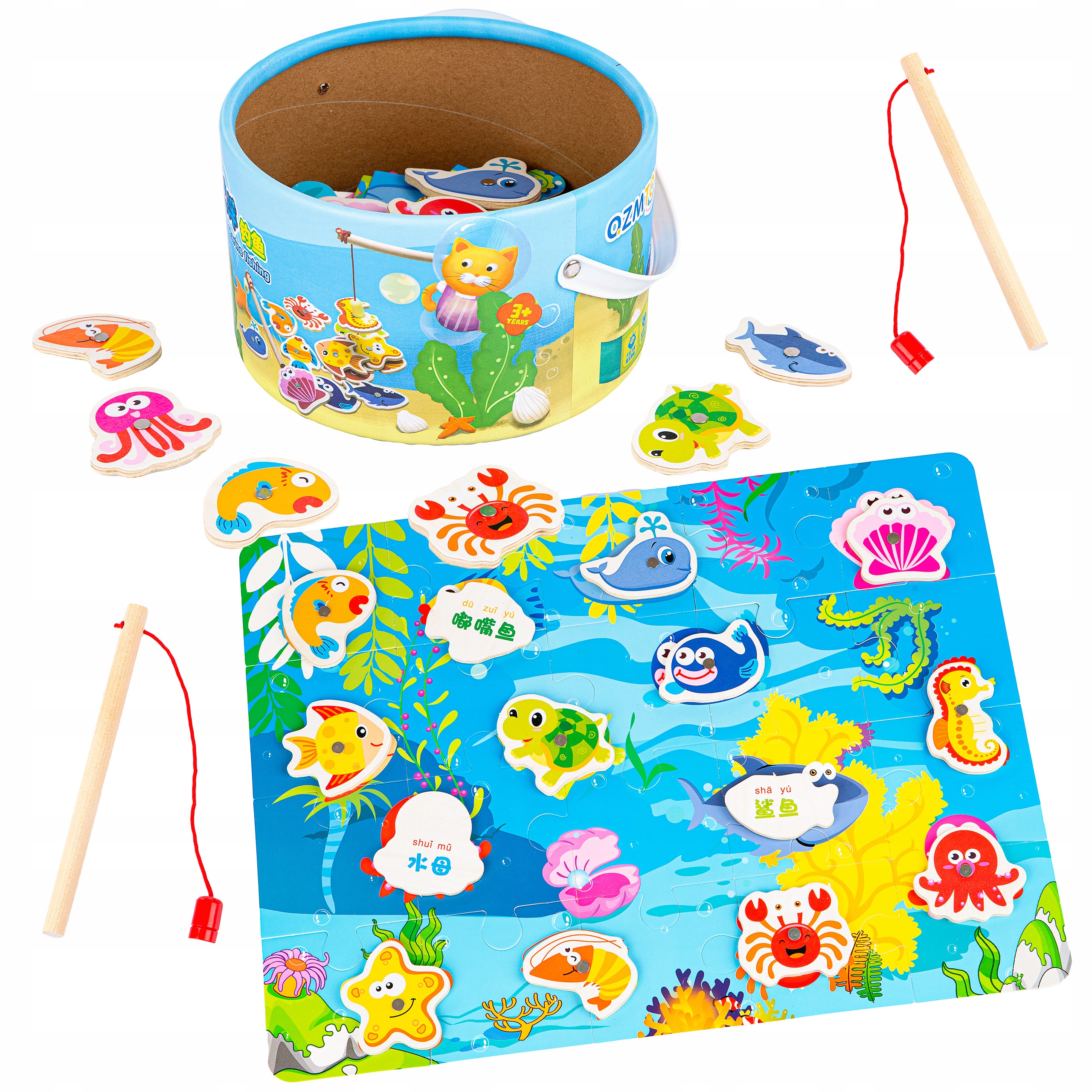 

Gra Zręcznościowa Łowienie Rybek 2 Wędki Puzzle