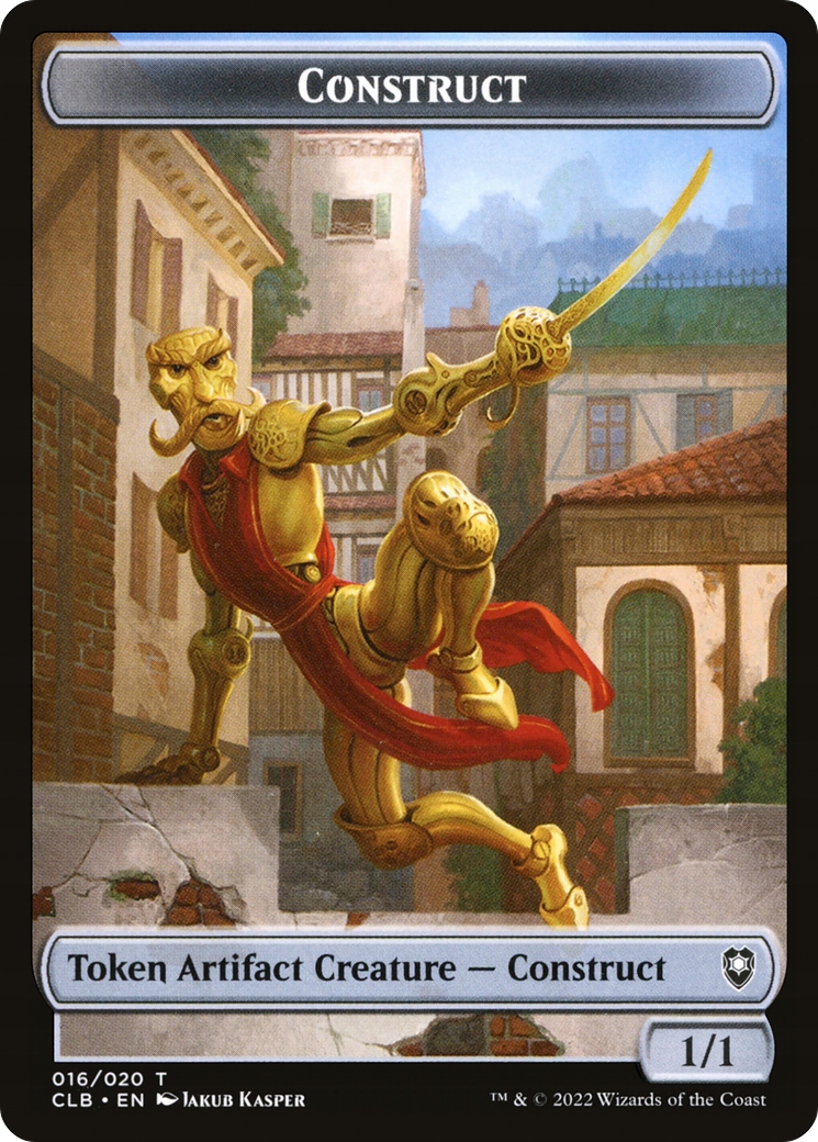 Mtg Construct Token (tclb) stan Nm