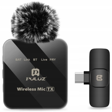 Bezprzewodowy Mikrofon Krawatowy Telefonu PULUZ USB-C ANDROID iOS PU646B Kod producenta MICAND