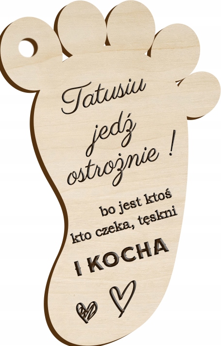 ZAWIESZKA STÓPKA NA DZIEŃ OJCA