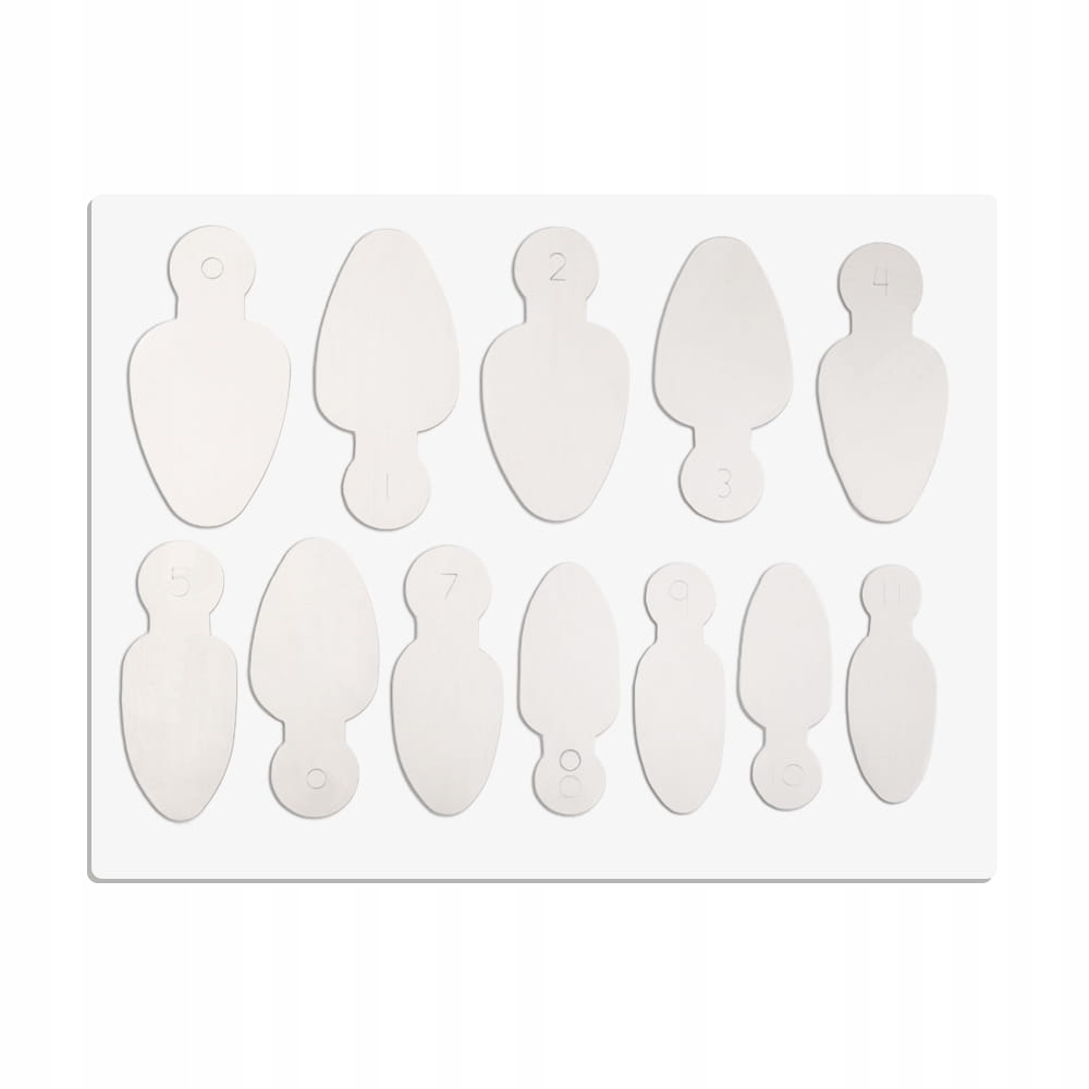 Formy silikonowe do DUAL FORM owal do frencha Marka Allepaznokcie