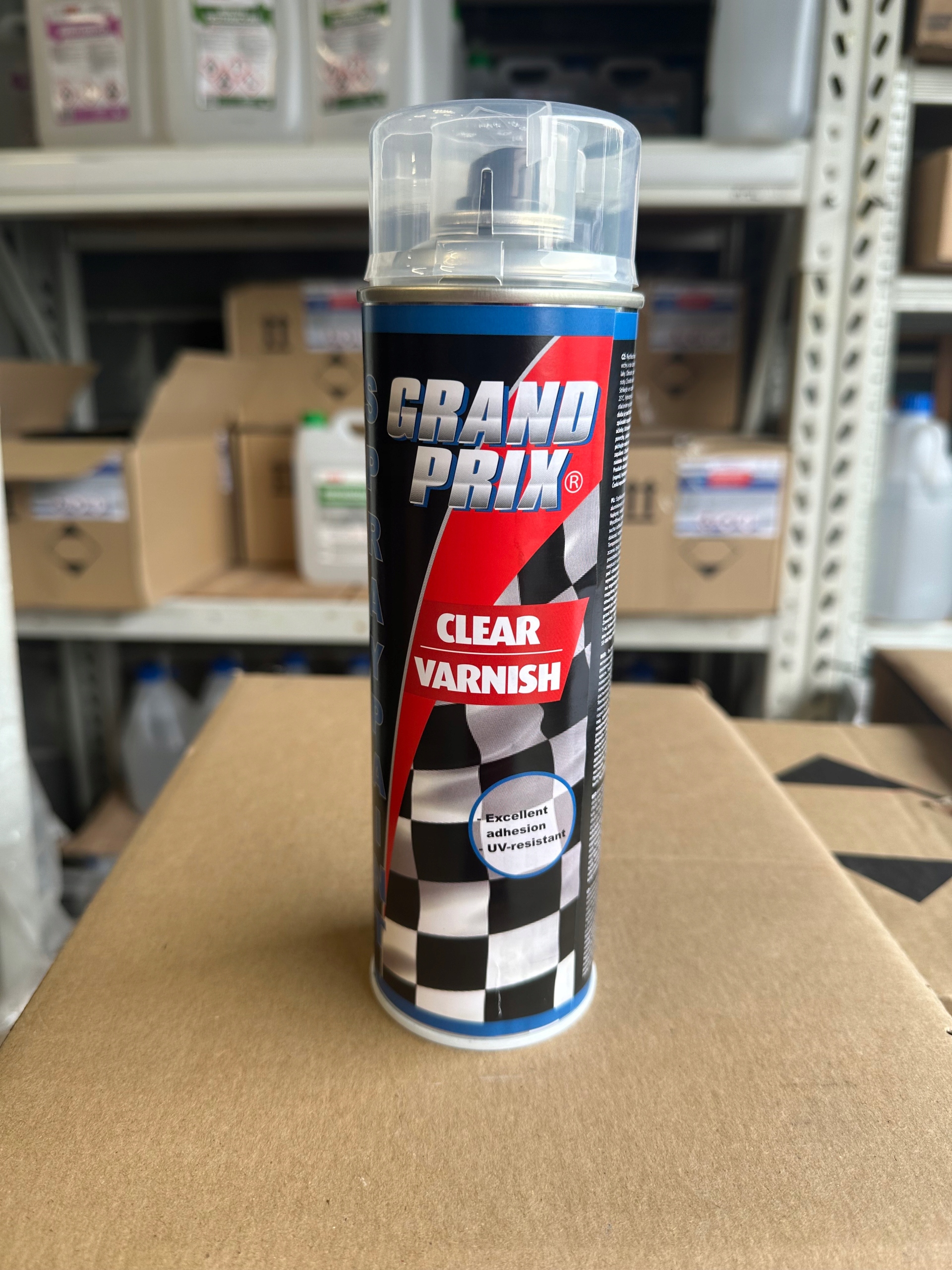 Klar Lakier bezbarwny Motip Grand Prix 080007 500 ml