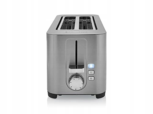 PRINCESS Toster Stalowy 2 Długie Szczeliny 7 Poziomów 1400W — miniatura 6
