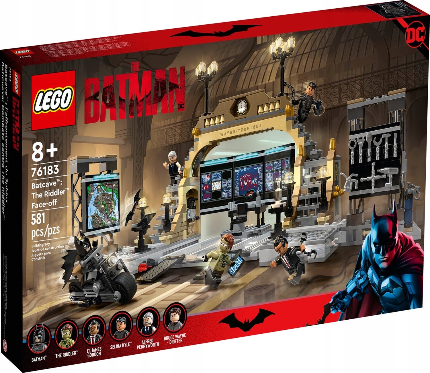 Lego 76183 DC Heroes Batmanova jeskyně