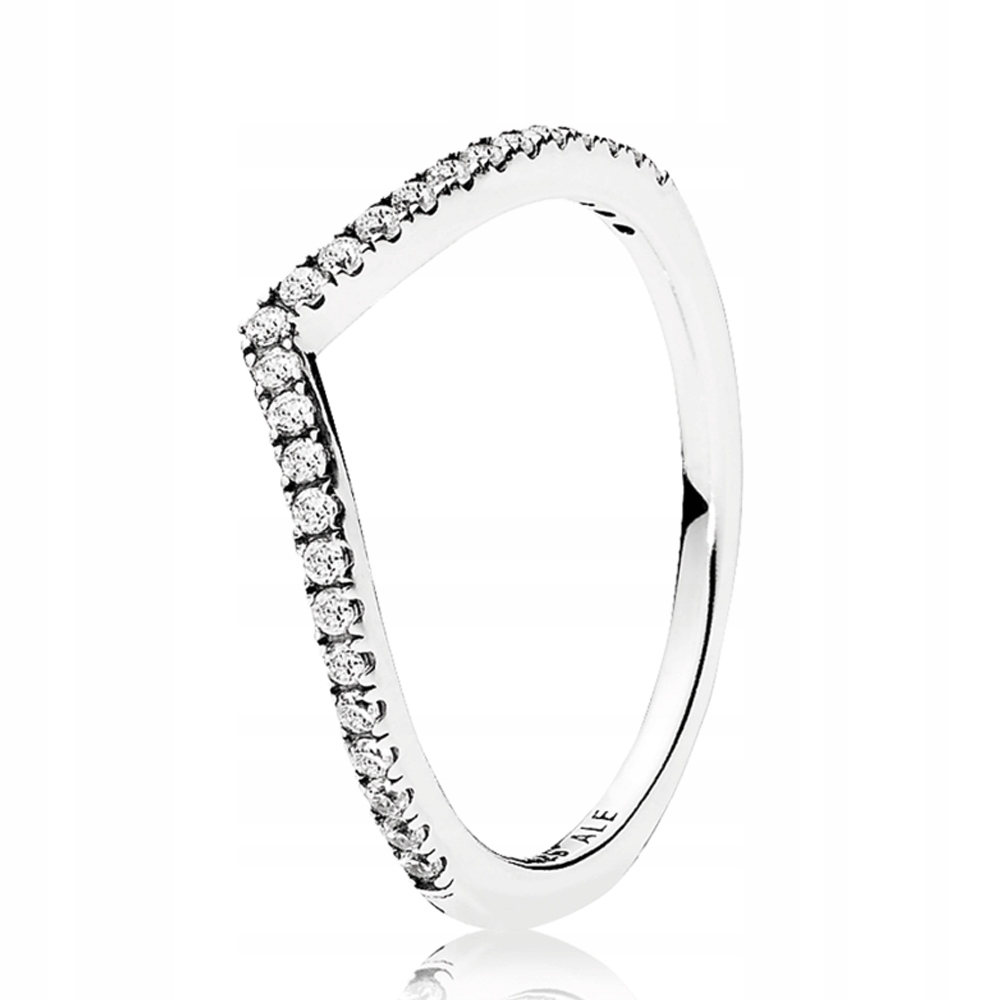 Prstýnek Pandora Wishbone 196316CZ 50 10EU