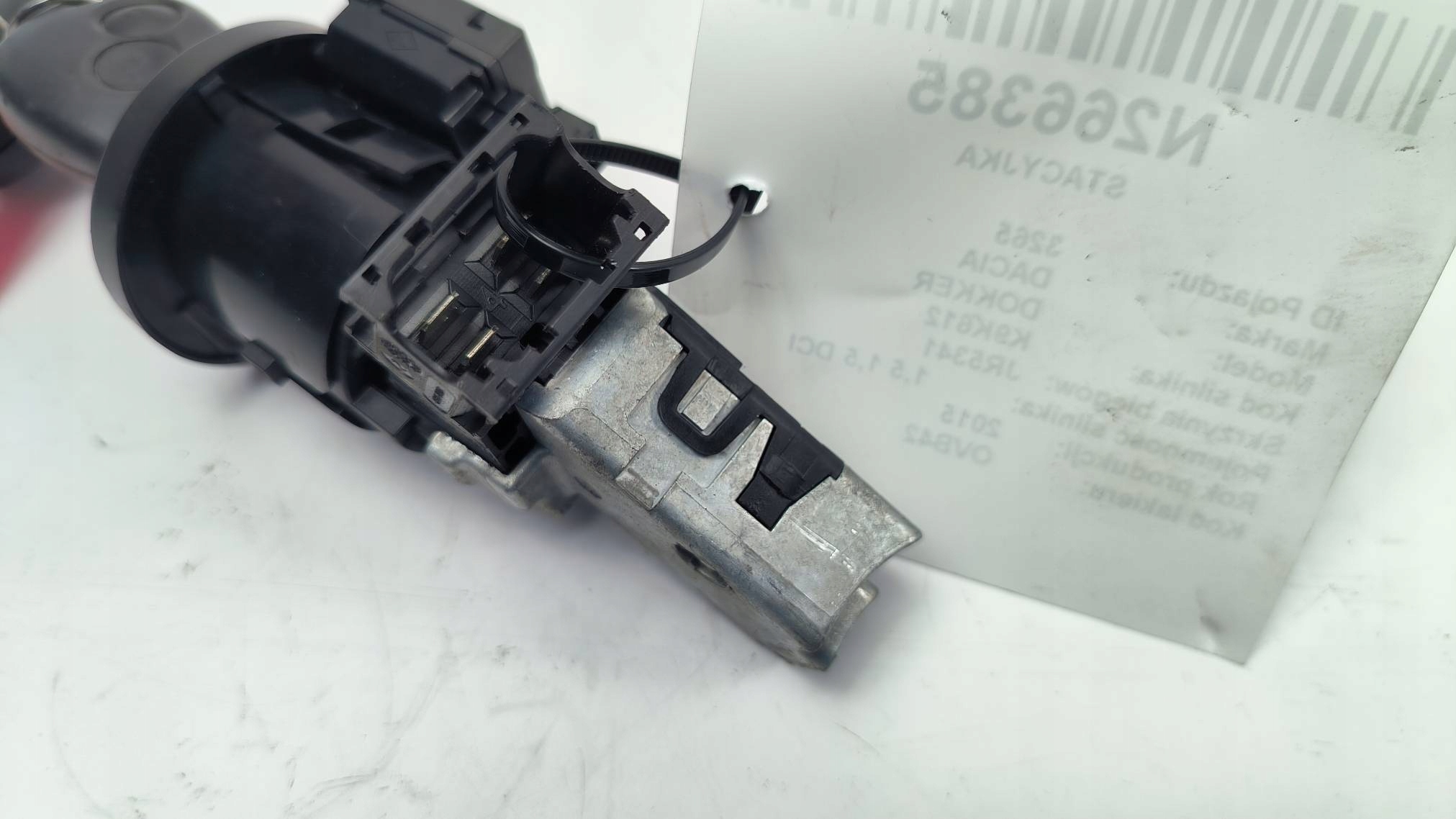 ignition key 285916556R DACIA DOKKER