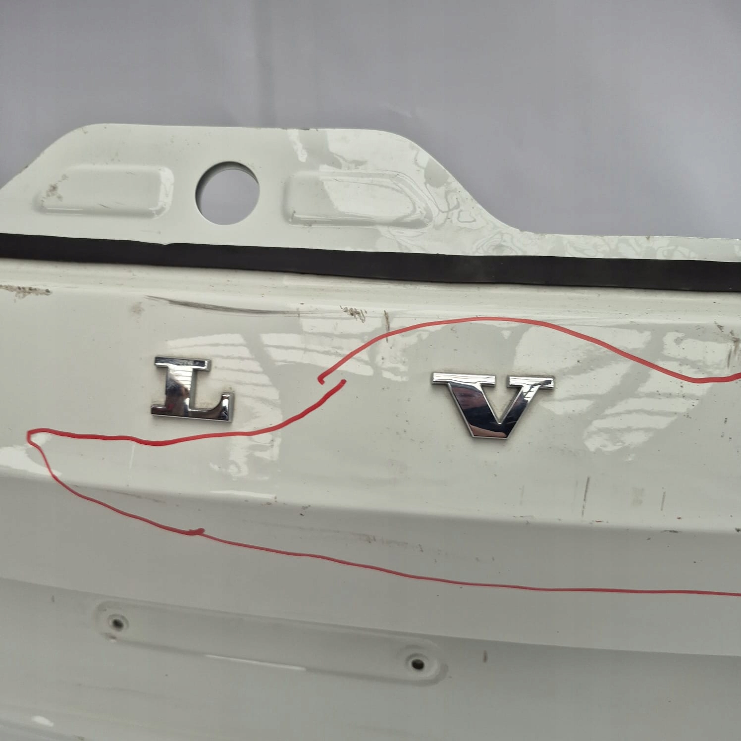 VOLVO V60 II 18- trunk door boot rear part rear