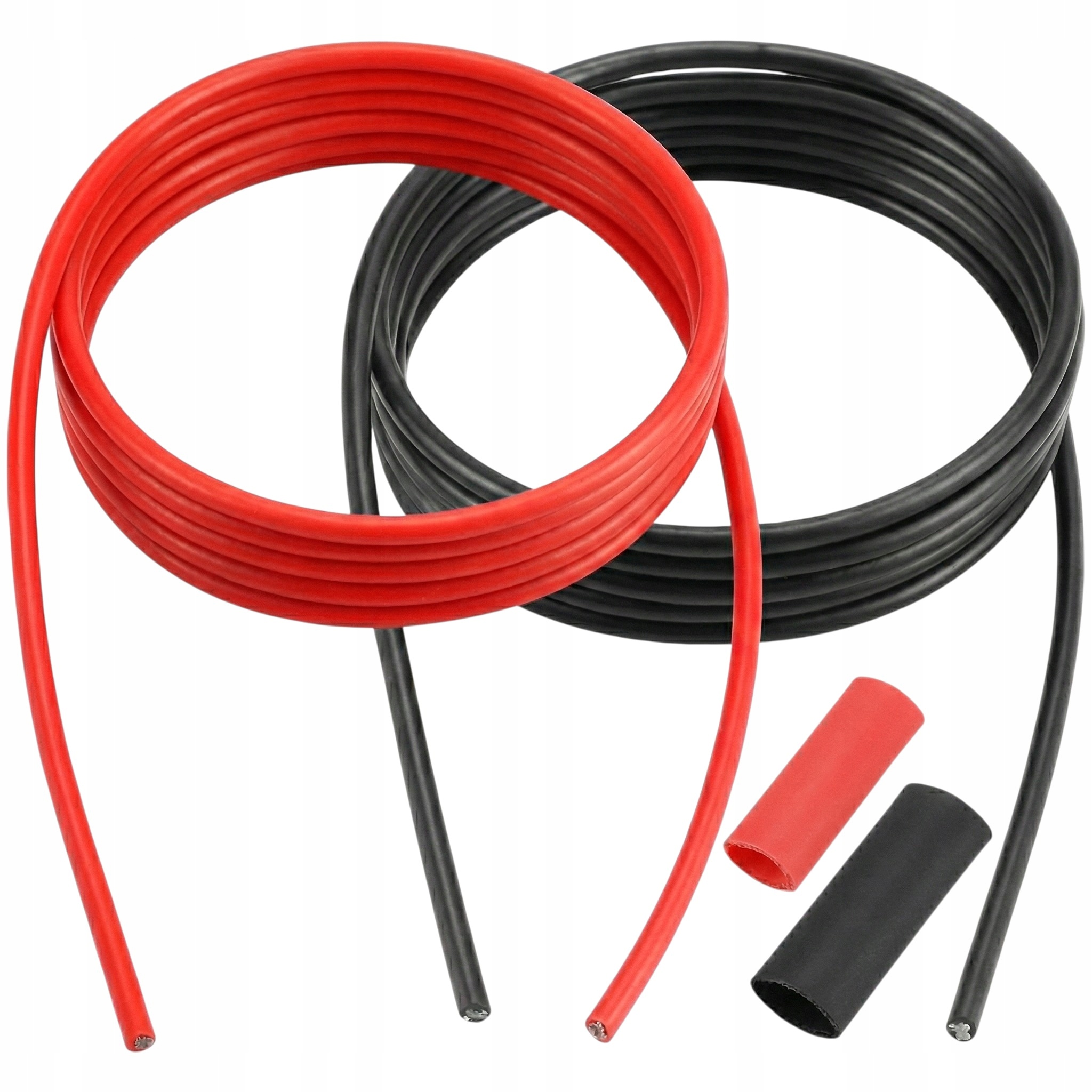 Silikonové kabely 11AWG odolné vůči Uv záření, měděný drát 10 m