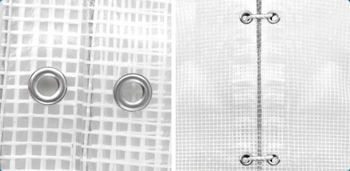 PLANDEKA 2x3 3x2 100g PRZEŹROCZYSTA ZBROJONA BIAŁA MROZOODPORNA UV+ EAN (GTIN) 5907544417927