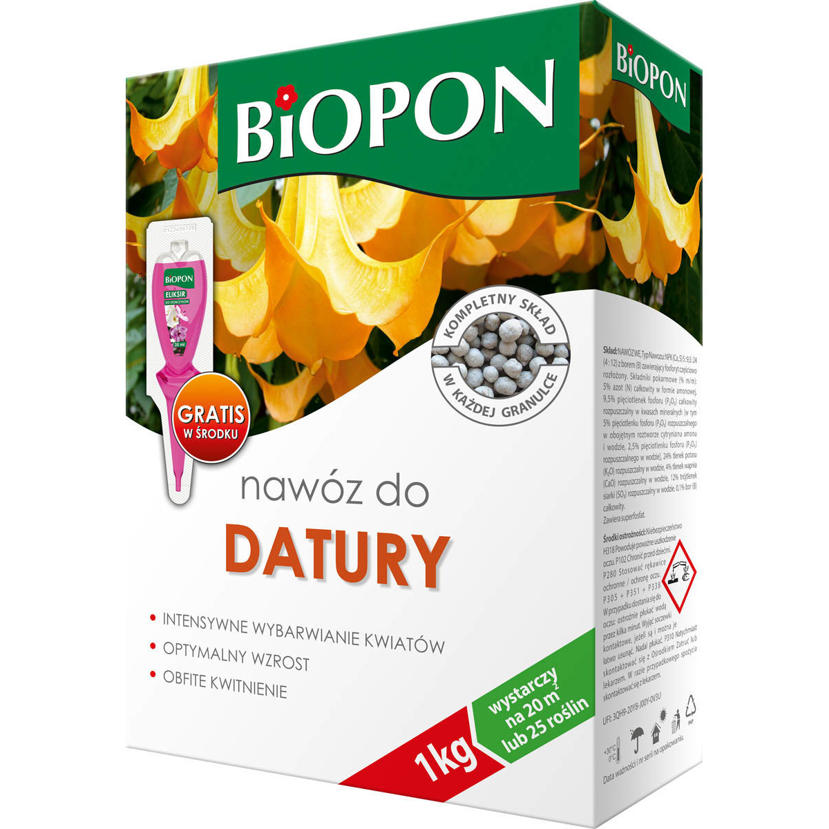 

Nawóz Do datury 1kg Biopon