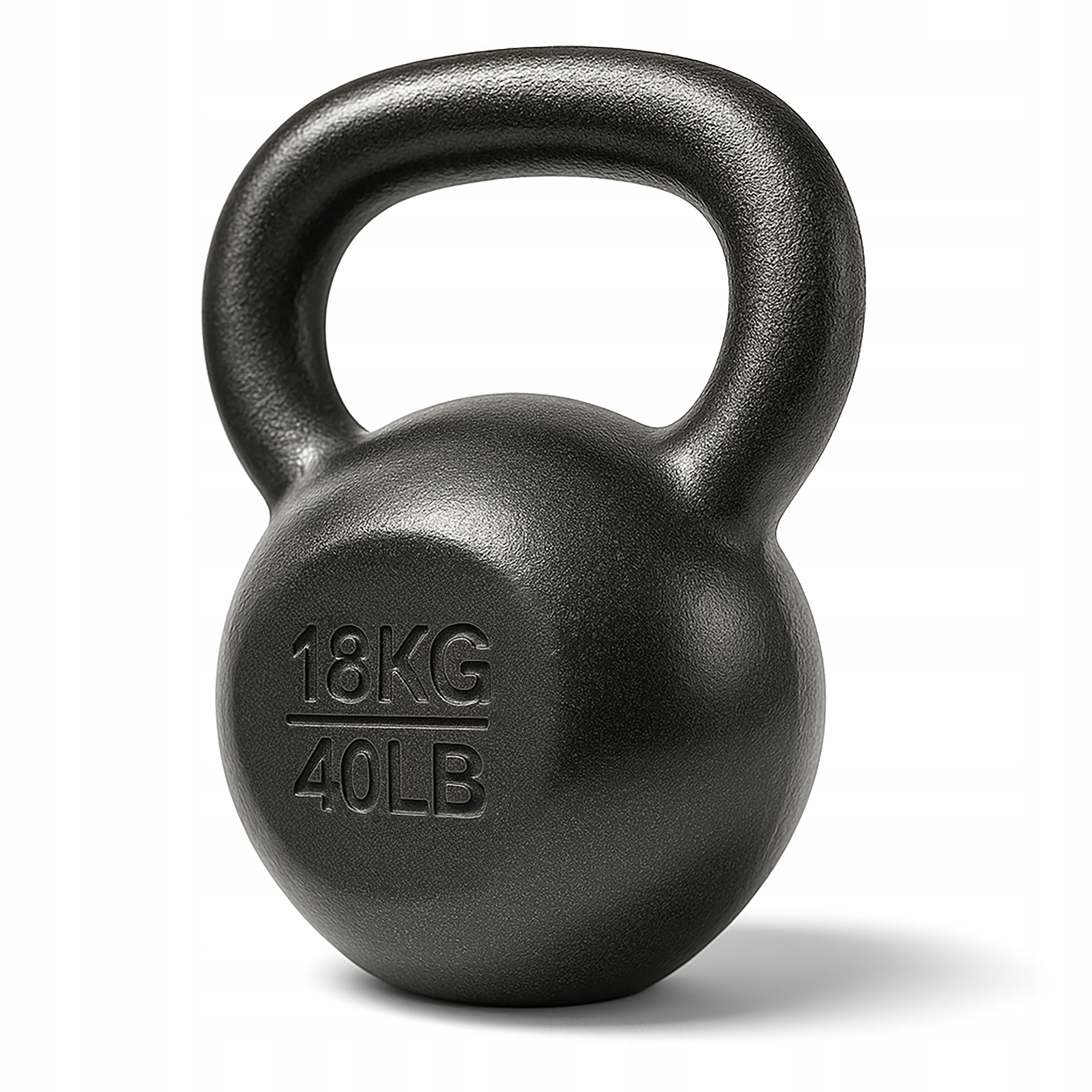 Kettel kula 18kg hantel ketla odważnik żeliwny hantla żeliwna kettlebell