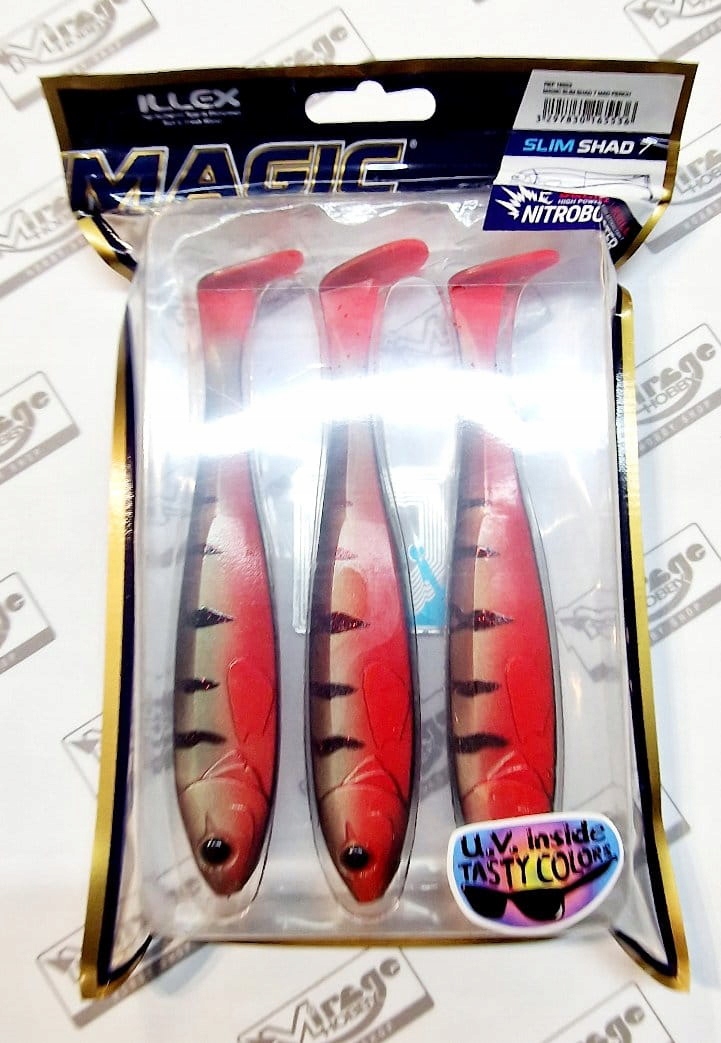 Guma Illex Magic Slim Shad 7 (14cm) Magic Mad Pe