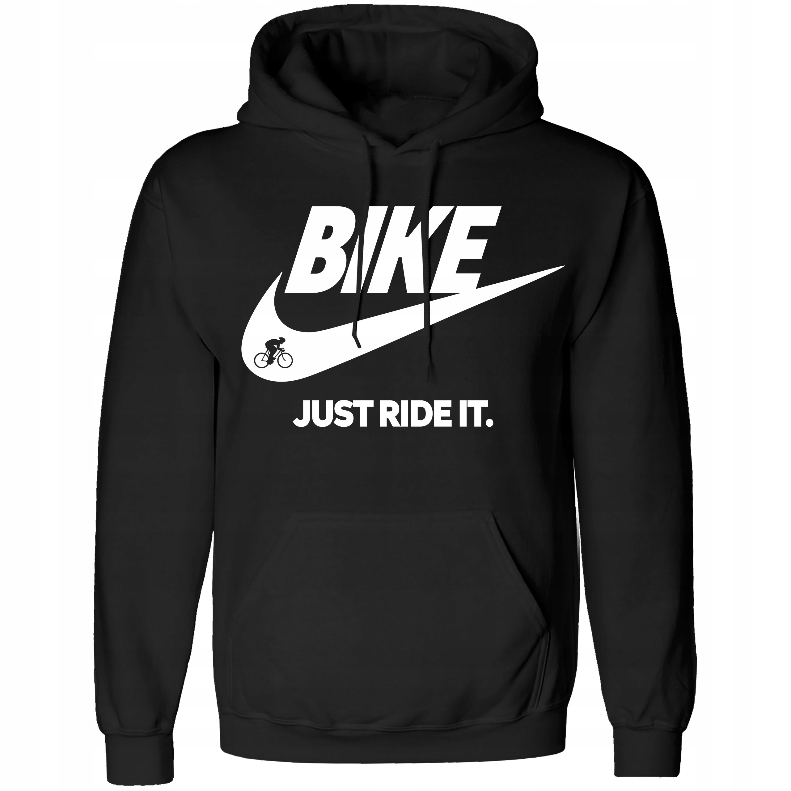

Bluza Męska Z Kapturem Just Ride It Rower Roz XL