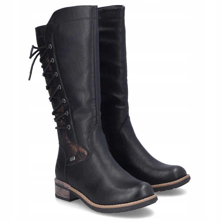 Dámské voděodolné kozačky Rieker 94693-00 Black černé Teplé Vel. 36