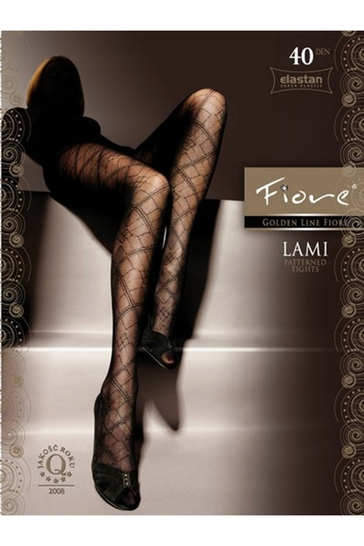 

Fiore rajstopy G 5154 Lami 2 Mocca