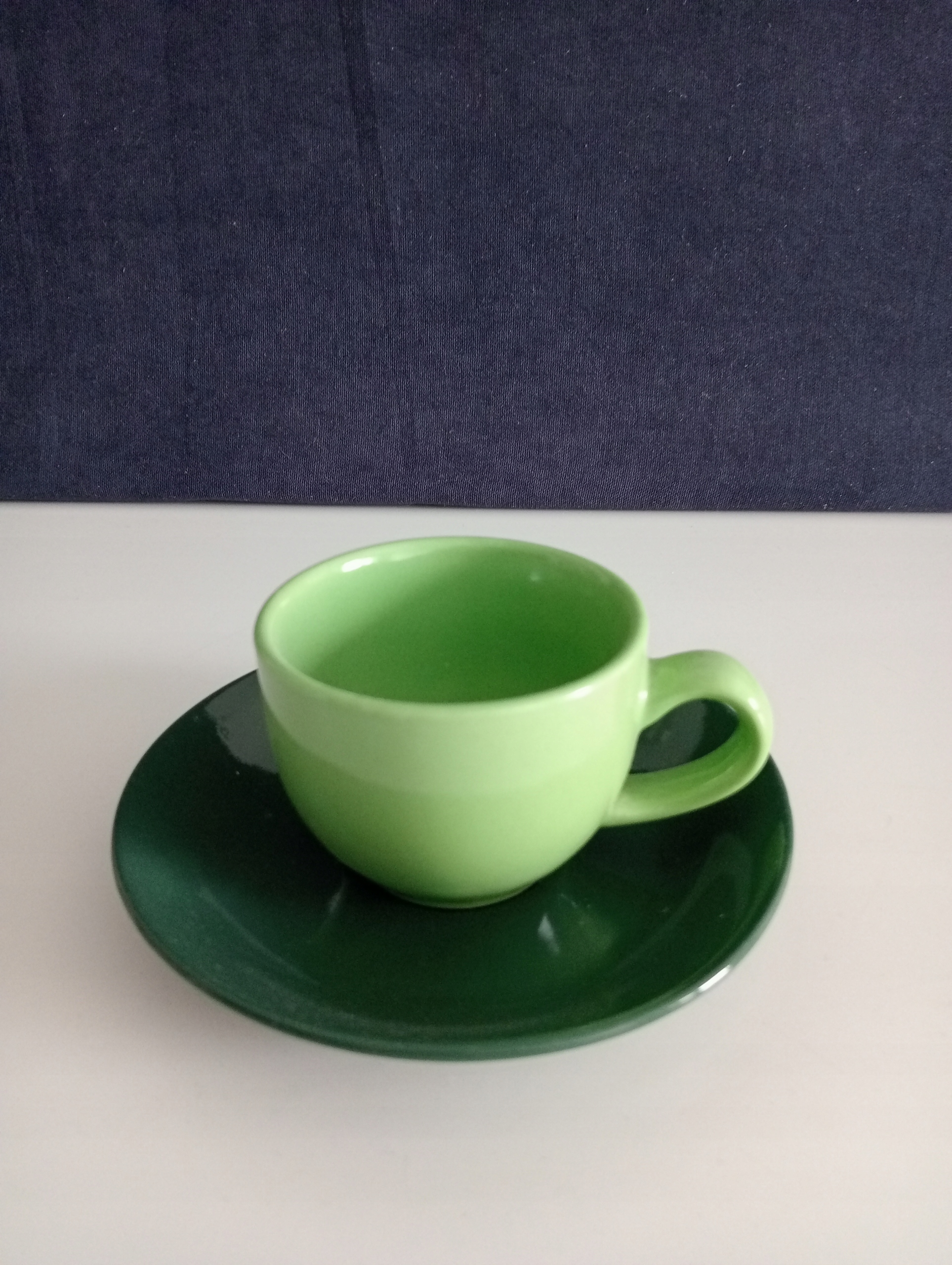 fajne duo ceramiczne - kolor zielony