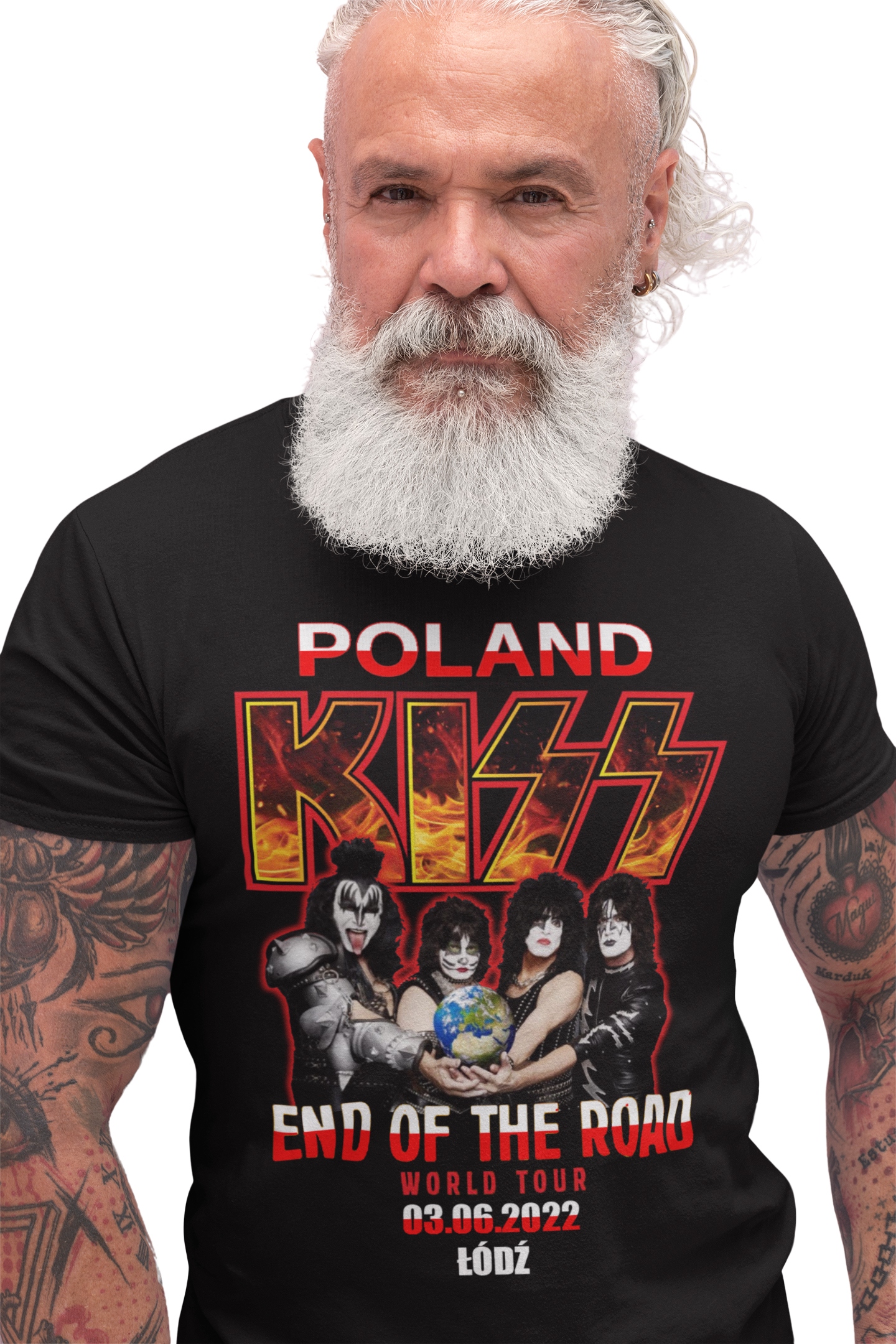 

Kiss End Of The Road Koszulka T-shirt 14 Wzorów S