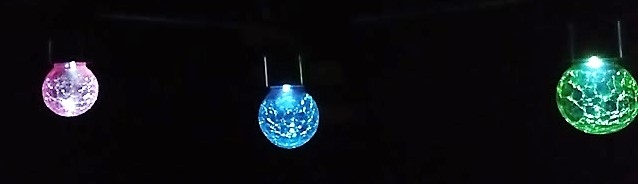 

Szklana Kula Solarna Ogrodowa Lampa Led Zielona