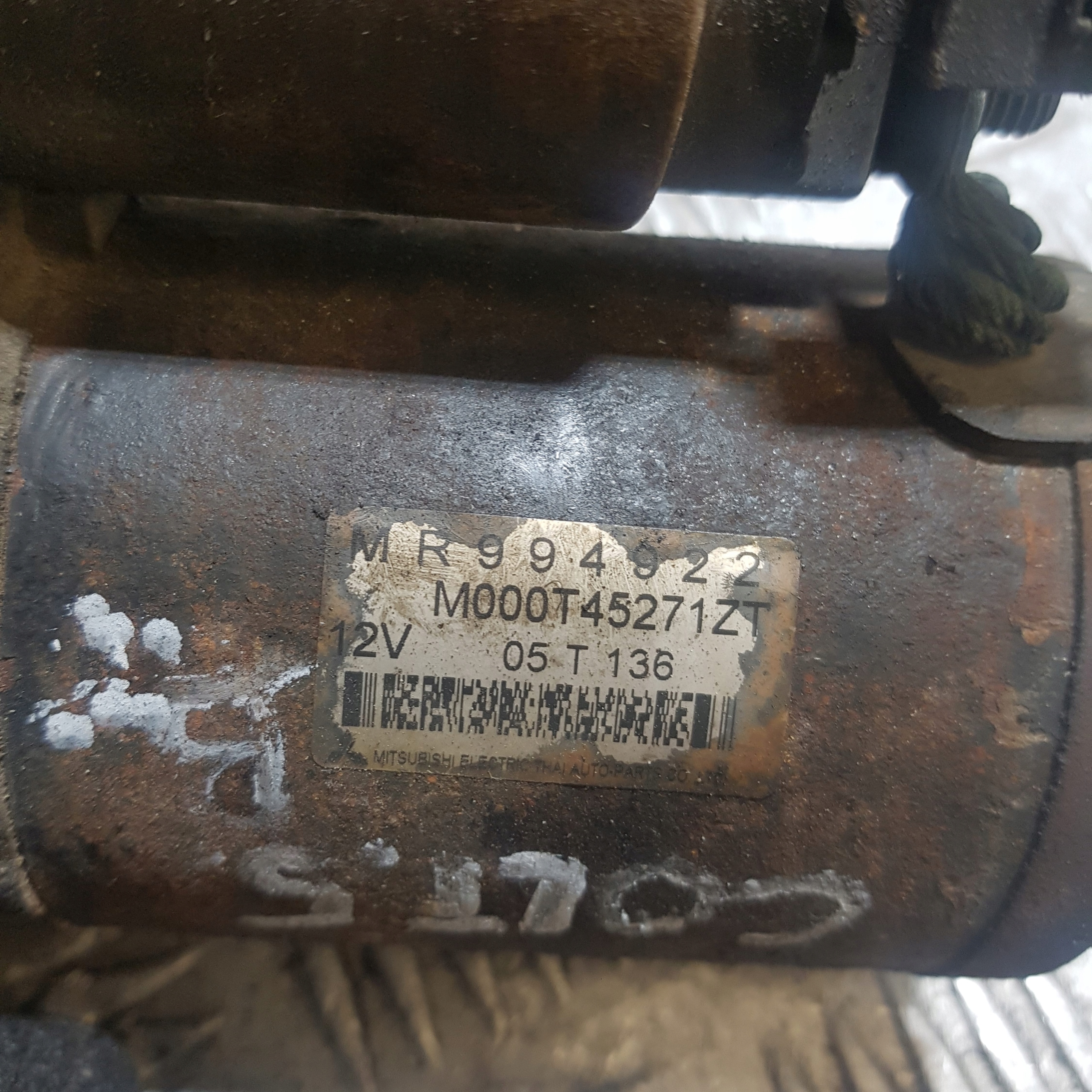 starter MITSUBISHI COLT 5 MR994922 1.3 B