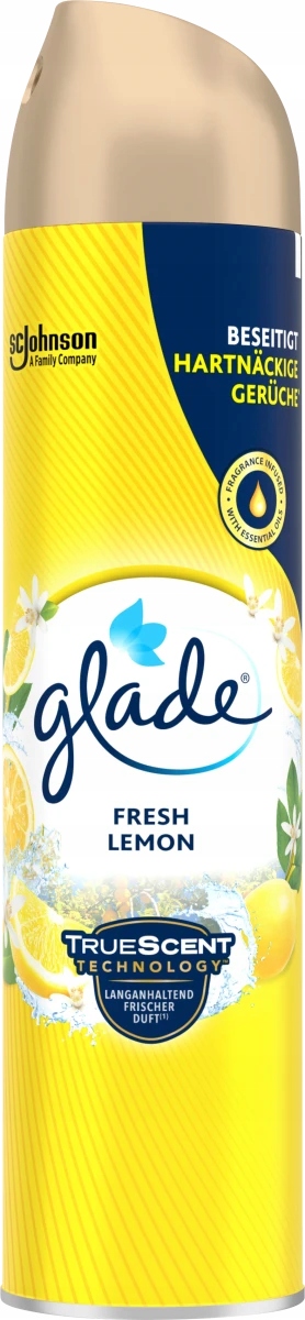 Glade Fresh Lemon Odświeżacz Powietrza 300 ml — 4