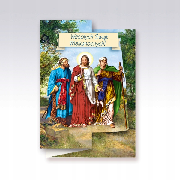 KARNET KARTKA ŚWIĄTECZNA WIELKANOC + KOPERTA RELIG