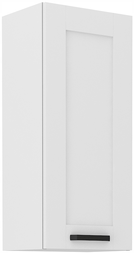 Horní Závěsná Skříňka 40X90 Luna Bílá Přední Strana Mdf
