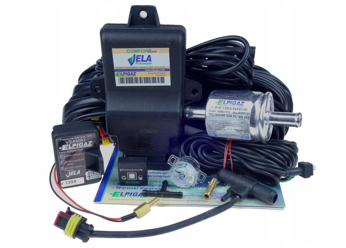 Elpigaz 4 c LISTWA REDUKTOR WIELOZAWOR ELEKTRONIKA Part number vela