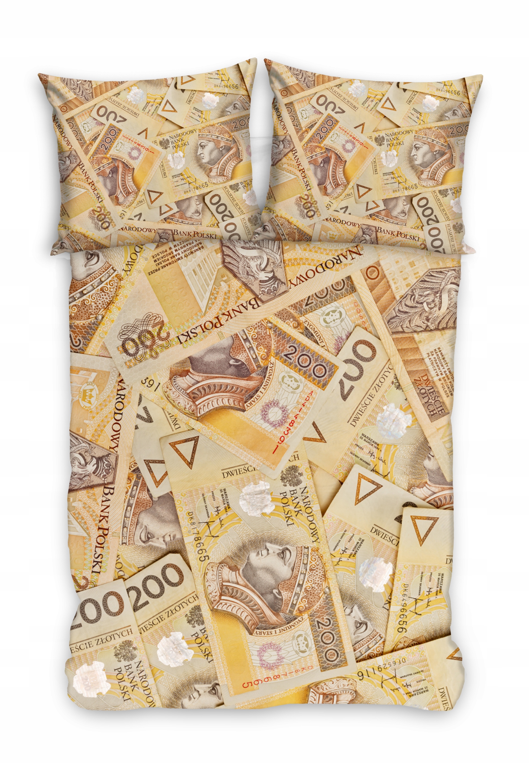 

Pościel 200 Zł Pieniądze Banknoty Forsa 160x200