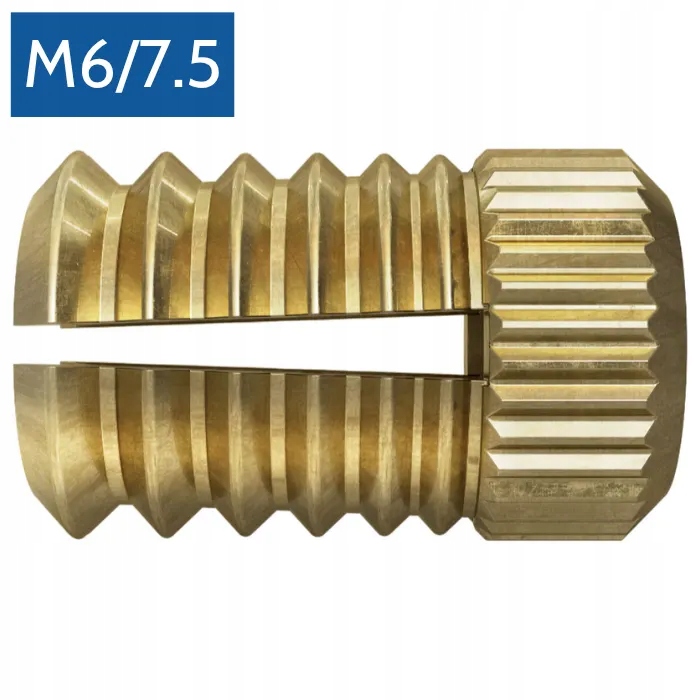 Fischer Pa 4 M6/7.5 mosadzné upevnenie na dosky a murivo, 200 ks