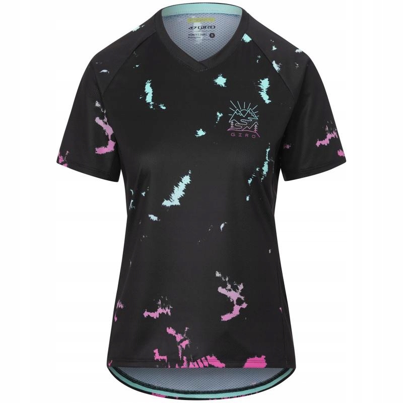 Giro Dres Roust dámské krátký černá Ice Dye S
