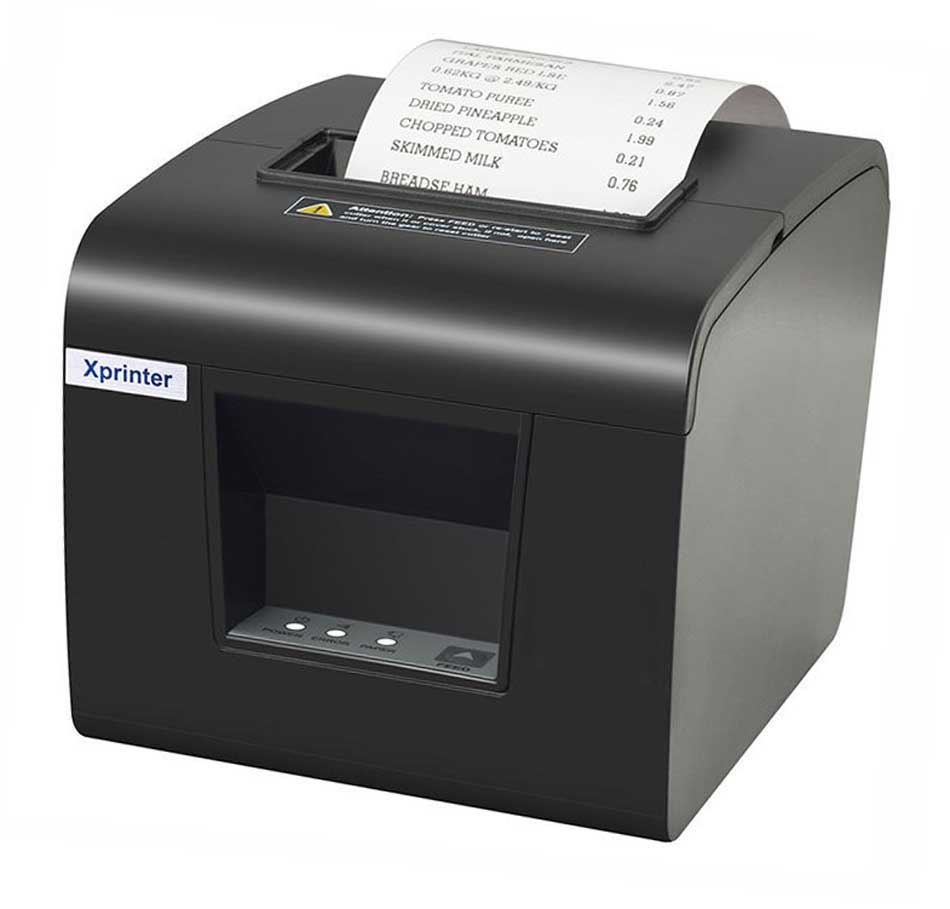 Paragonová pokladní tiskárna Xprinter XP-E200M, ekvivalent Npos C300