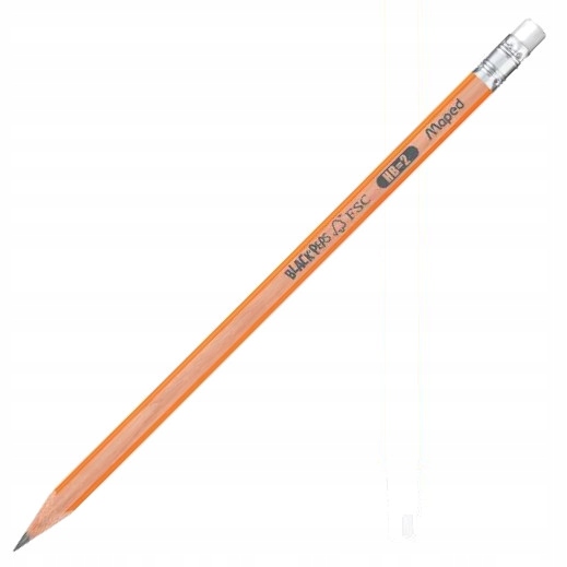 

Ołówek Maped Drewniany Hb Z Gumką Blackpeps 851721