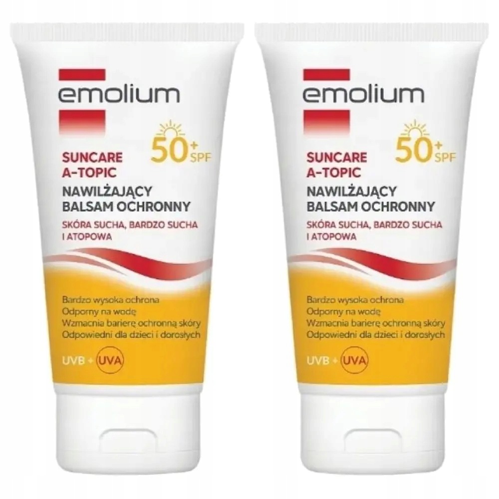 Emolium Suncare A-Topic Balsam SPF50+, 150ml Data WAŻNOŚCI:01-02-2027