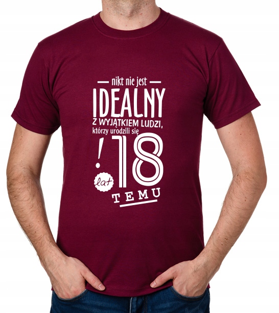 

koszulka Pomysł Na 18 Urodziny 18 Lat prezent