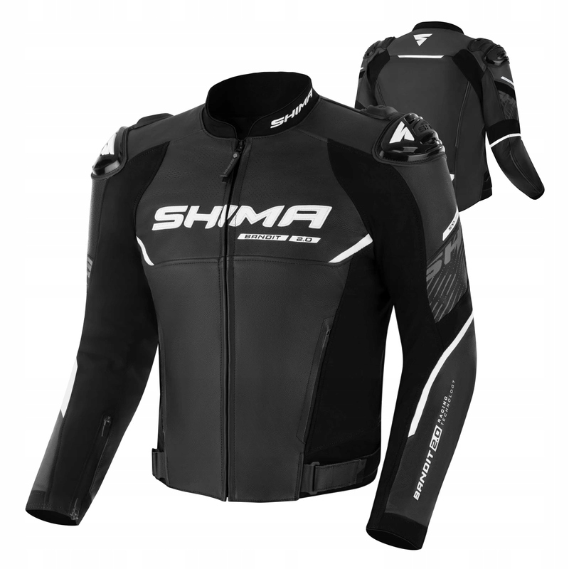 Pánska kožená motocyklová športová bunda Shima Bandit 2.0 Darčeky