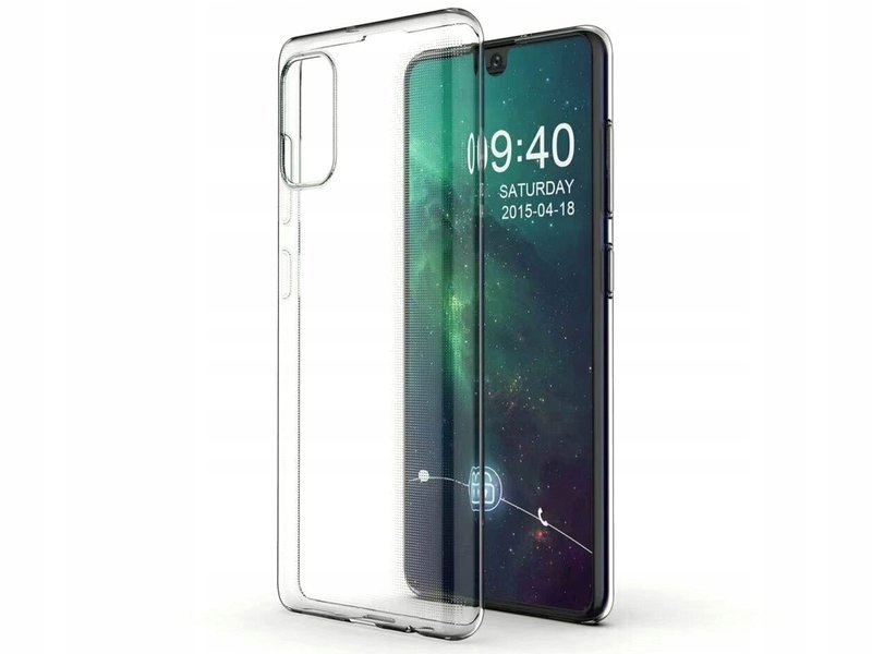 

Etui do Galaxy A41, Cienki Silikon, Case, Nakładka