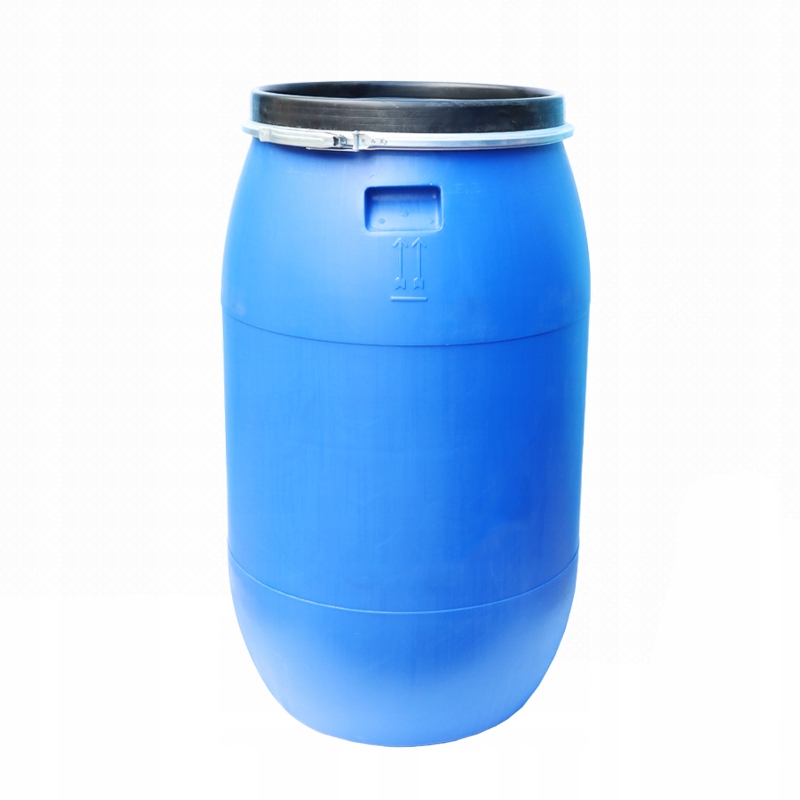 BECZKA PLASTIKOWA 220L OBEJMA ATEST DO KISZENIA KAPUSTY NA WODĘ Z KRANEM